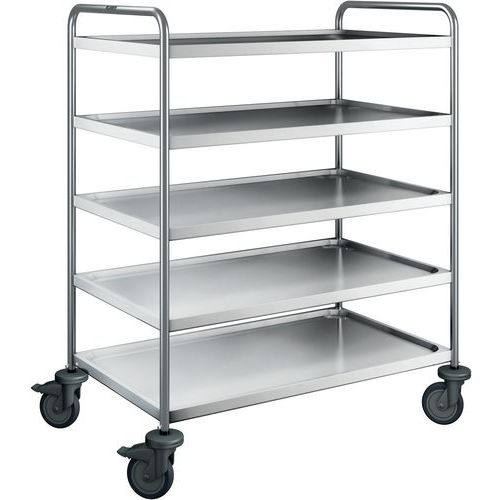 Chariot De Service Sw 10 X 6-5 Basic Avec Roues Plastique