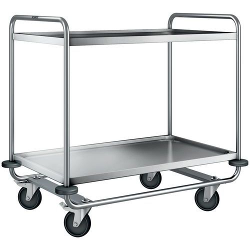 Chariot De Service Sw 10 X 6-2 Avec Roues Plastique