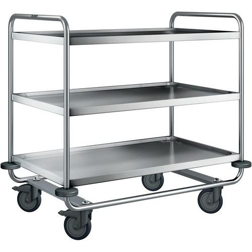 Chariot De Service Sw 10 X 6-3 Avec Roues Plastique