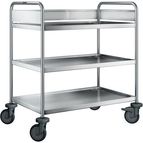 Chariot De Débarrassage Arw 9 X 6-3 Avec Roues En Plastique