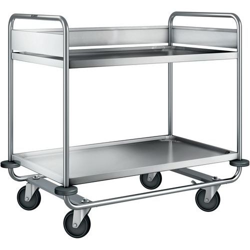 Chariot De Débarrassage Arw 10x 6-2 Roues En Acier Galvanisé