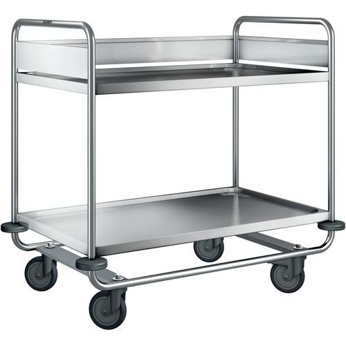 Chariot De Débarrassage Arw 10 X 6-2 Avec Roues En Plastique