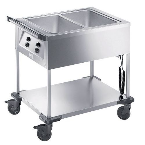 Chariots De Distribution De Repas 2 Cuves Simples Saw 2