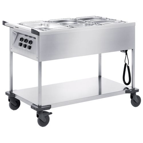 Chariots De Distribution De Repas 3 Cuves Simples Saw 3