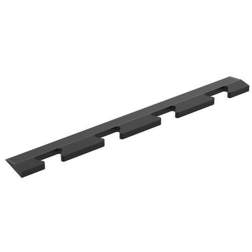 Bordure Pvc Plastex Chex Femelle Longueur: 50 Cm Noir