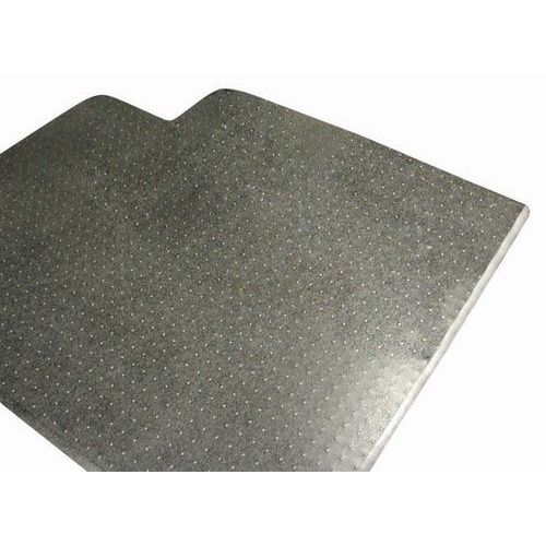 Floortex - Tapis de sol PVC antistatique transparent - 150x116 cm - Usage très intensif