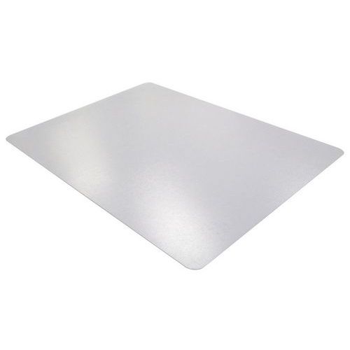 Floortex - Tapis de sol bureau PVC 116 x 150 cm transparent - Protection sol dur - Épaisseur 2 mm