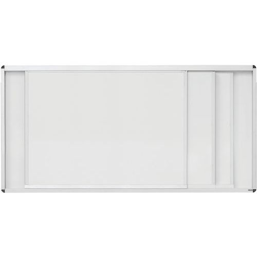 Tableau Blanc Multifaces Coulissantes - Bi-office
