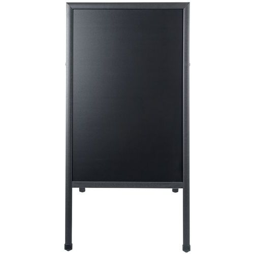 Chevalet Stop-trottoir En Bois Noir 120 X 60 Cm - Bi-silque