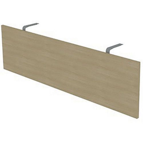 Voile De Fond L.160 Pour Bureau Avec Box Inclus Chêne