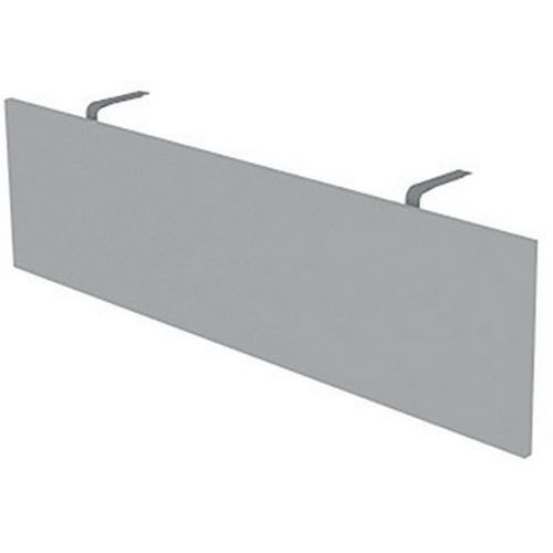 Voile De Fond L.160 Pour Bureau Avec Box Inclus Gris