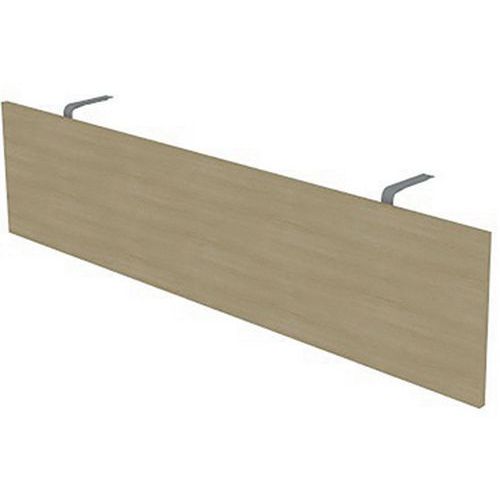 Voile De Fond L.180 Pour Bureau Avec Box Inclus Chêne