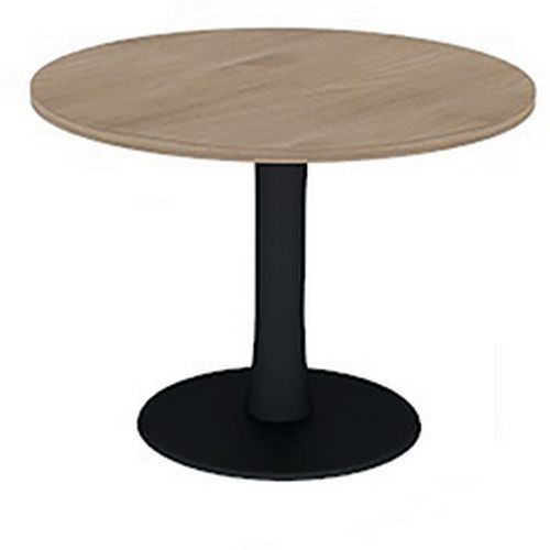 Table De Réunion Plateau Ronde D.100 Orme