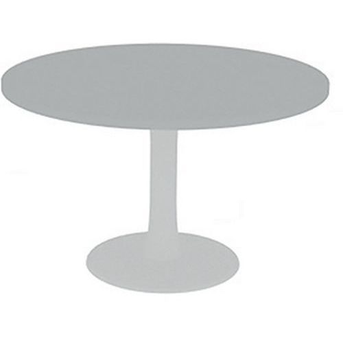 Table De Réunion Plateau Ronde D.120 Gris