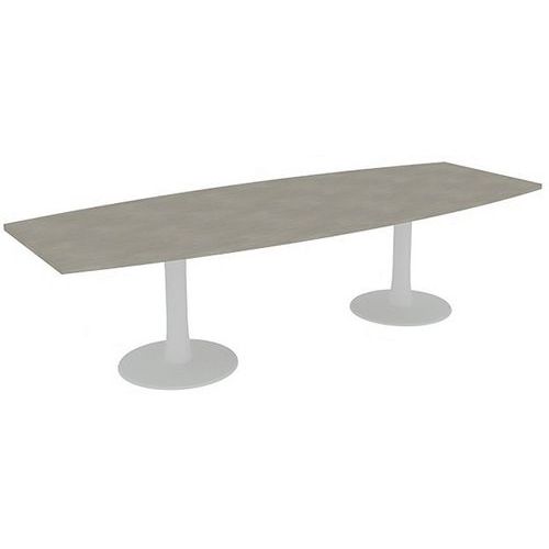 Table De Réunion Tonneau L.280 Béton