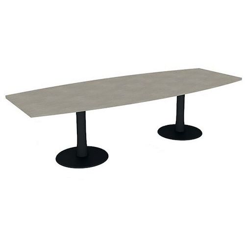 Table De Réunion Tonneau L.280 Béton