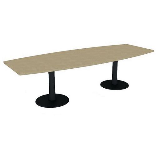Table De Réunion Tonneau L.280 Chêne