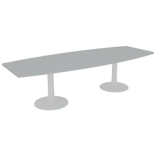 Table De Réunion Tonneau L.280 Gris