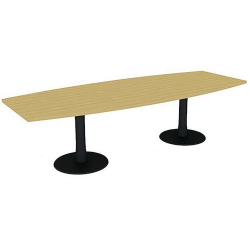 Table De Réunion Tonneau L.280 Hêtre