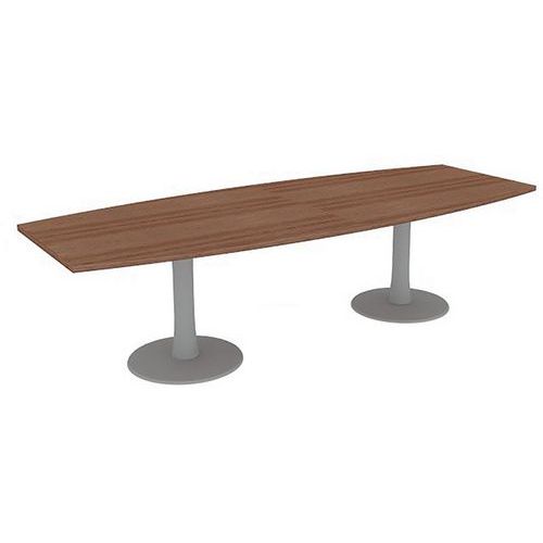 Table De Réunion Tonneau L.280 Noyer Canaletto