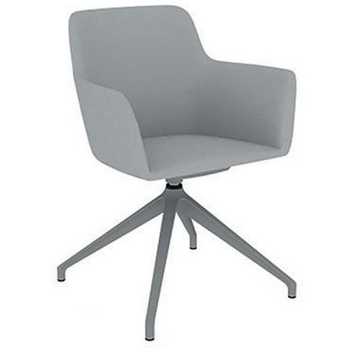 Chauffeuse City Piètement Ã‰toile Pivotant B01/012 Gris Clair