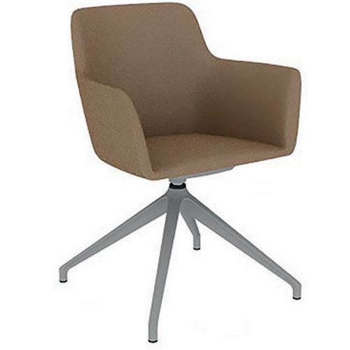 Chauffeuse City Piètement Ã‰toile Pivotant B01/016 Noisette