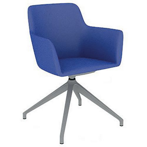 Chauffeuse City Piètement Ã‰toile Pivotant B01/023 Bleu