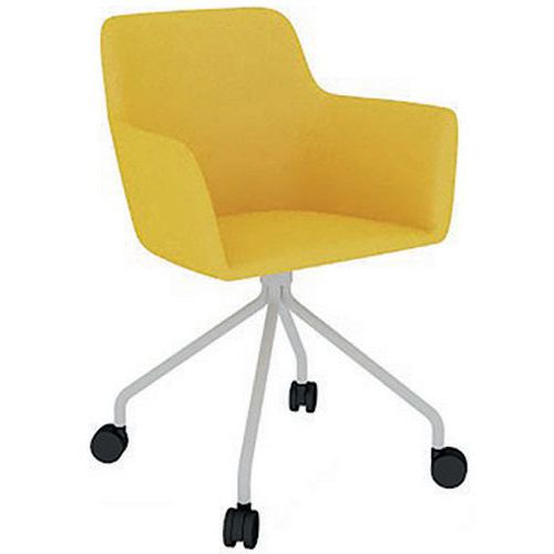 Chauffeuse City Piètement 4 Roulettes