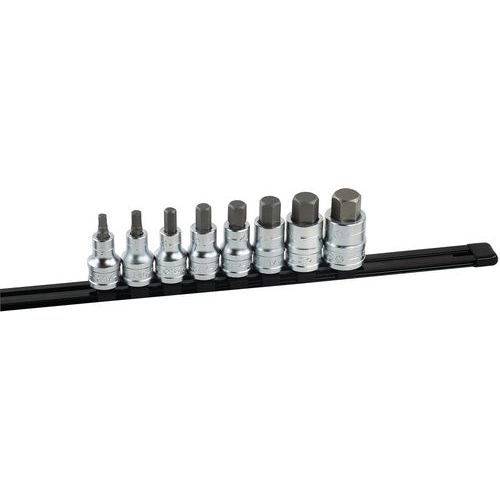 Rack 8 Douilles Tournevis