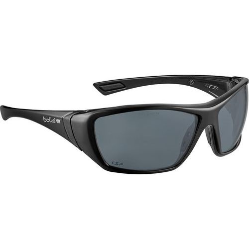 Bolle Safety - Lunettes de protection Hustler fumées - Éco-conçues 70% recyclé - Antirayures, antibuée - Norme EN 166/172