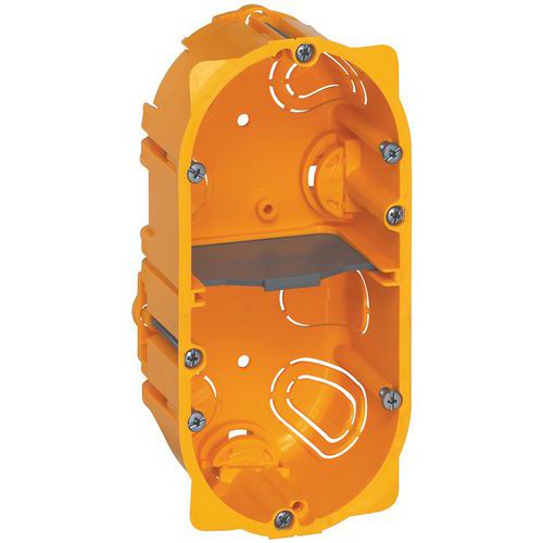 Boîte D'encastrement à 2 Postes De Profondeur 50 Mm