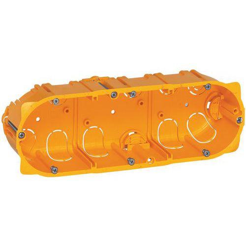 Boîte D'encastrement à 3 Postes De Profondeur 50 Mm