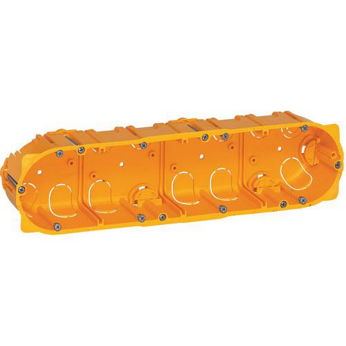 Boîte D'encastrement à 4 Postes De Profondeur 50 Mm