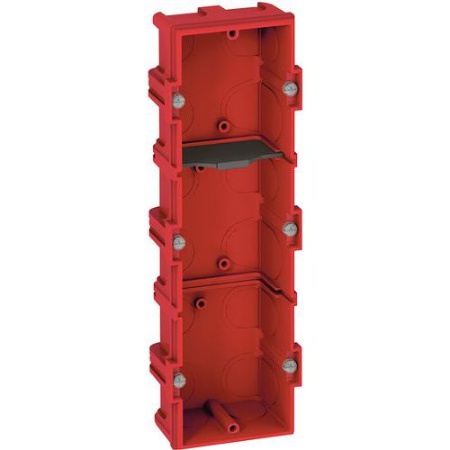 Boîte D'encastrement Pour Maçonnerie 3 Postes 6/8 Modules