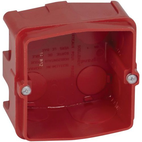 Boîte D'encastrement Maçonnerie Pour Prise 20 Et 32 A 50 Mm