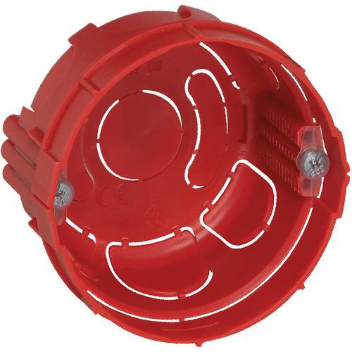 Boîte D'encastrement Maçonnerie De Diamètre 67 Mm Avec Vis