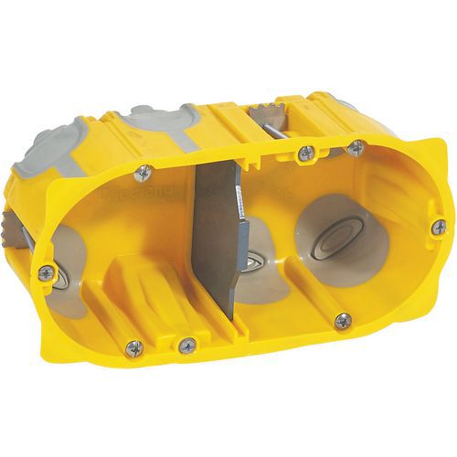 Boîte Multiposte Batibox Energy De Profondeur 50 Mm