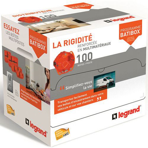 Boîtes Multimatériaux De Profondeur 50 Mm