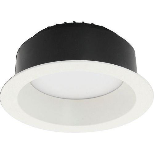 Downlight Led Rond Open 12 En Blanc Mat