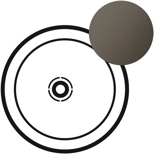 Enjoliveur Pour Prise Jack 3.5 Mm Finition Graphite