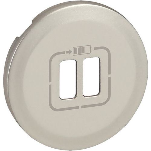 Enjoliveur Céliane Pour Chargeur Double Usb Type - A - Blanc