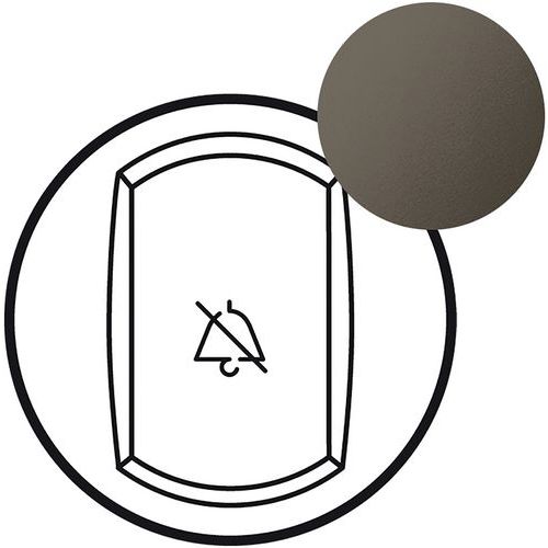 Interrupteur Finition Graphite De Matériau Plastique