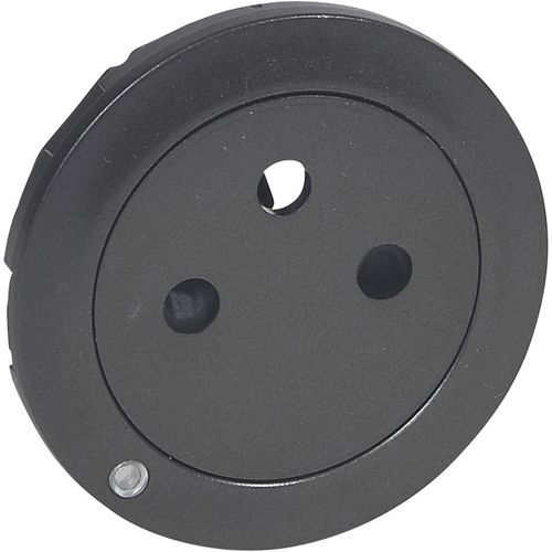 Enjoliveur Graphite Prise à Voyant Surface