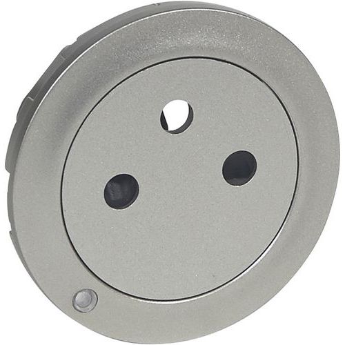 Enjoliveur Pour Prise De Courant 2p+t Surface à Voyant