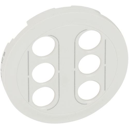 Enjoliveur Blanc Pour Rca