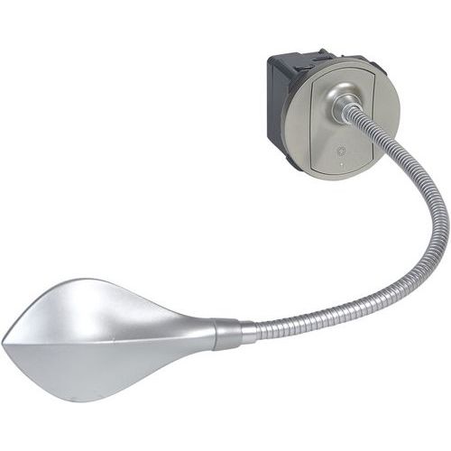 Liseuse Avec Enjoliveur Blanc Équipée De Leds