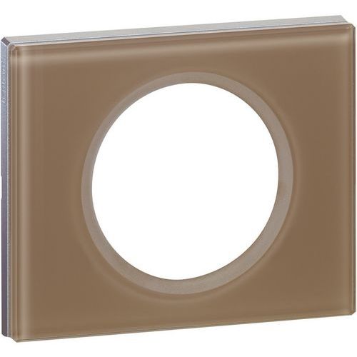 Plaque 1 Poste Céliane Moka Hauteur 82 Mm. Largeur 90 Mm