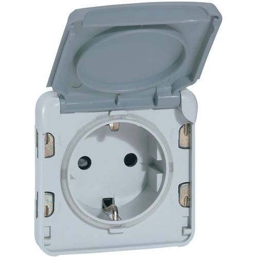 Prise 2p+t Contact Latéral De Terre Connexion à Bornes Auto