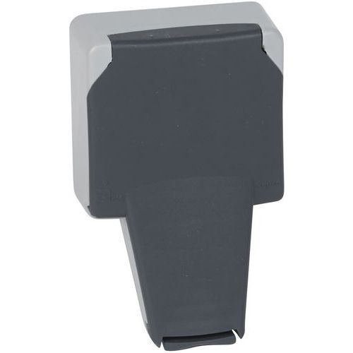 Prise 2p+t à Volet Ip 66 Plexo Composable 16a - 250v