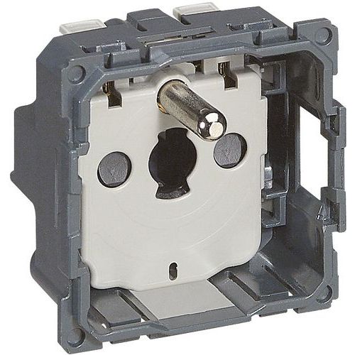 Prise De Courant à Bornes Deux Pôles Avec Terre